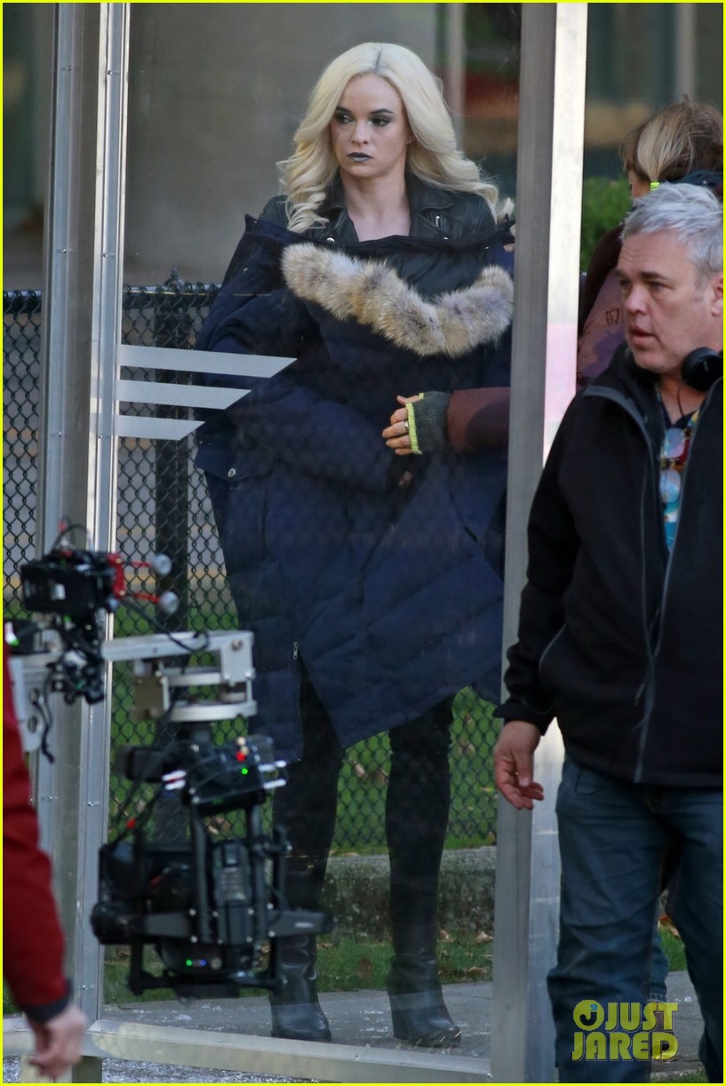 Danielle Panabaker Brings Killer Frost Out To Play While Filming The Flash Photo 1121190 7874