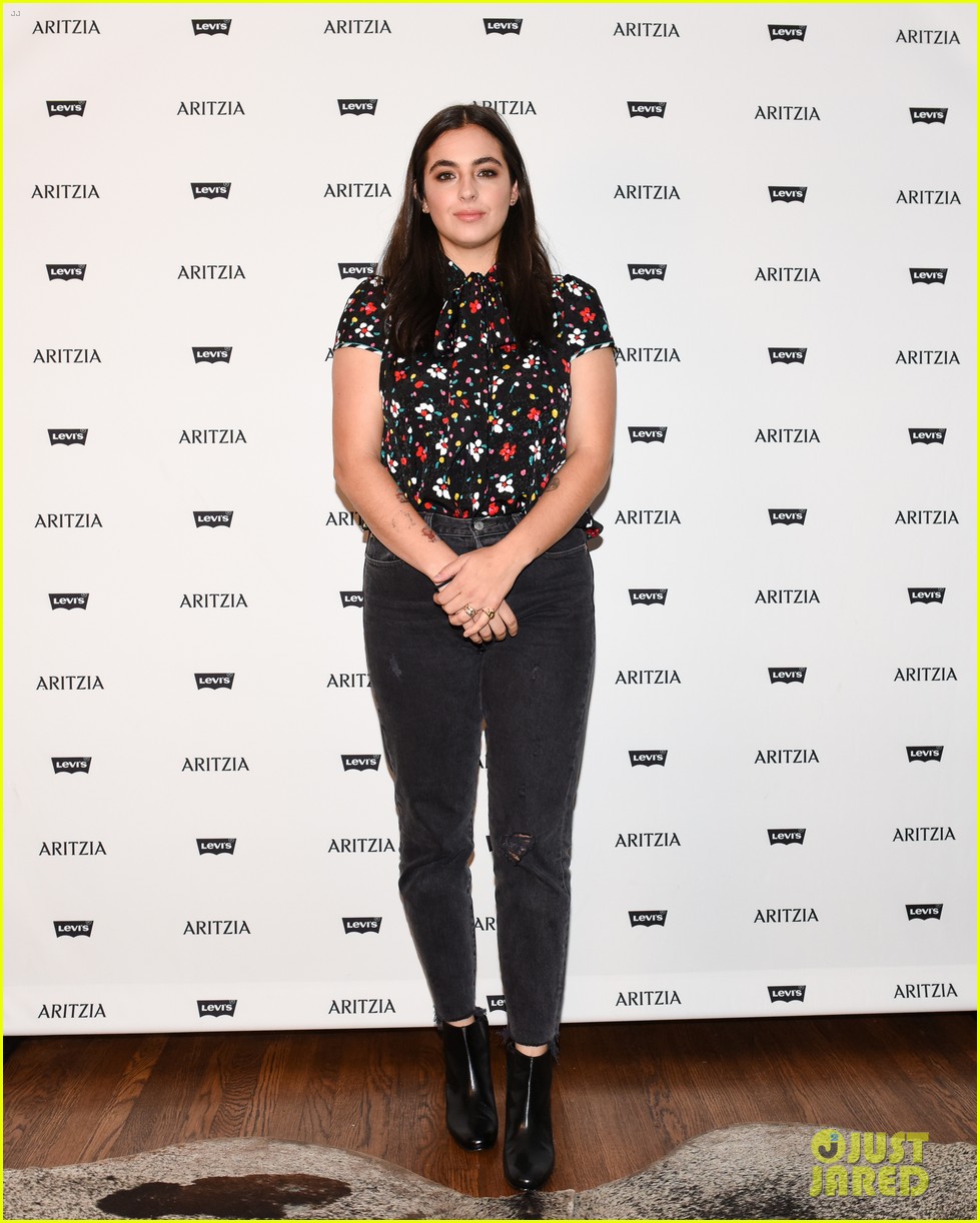 AJ Michalka & Georgie Flores Get Chic at Aritzia x Levi's Launch Party