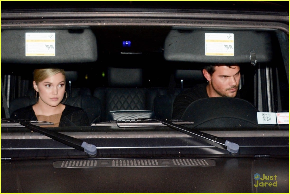 Taylor Lautner & Olivia Holt Attend Church Service Together in LA