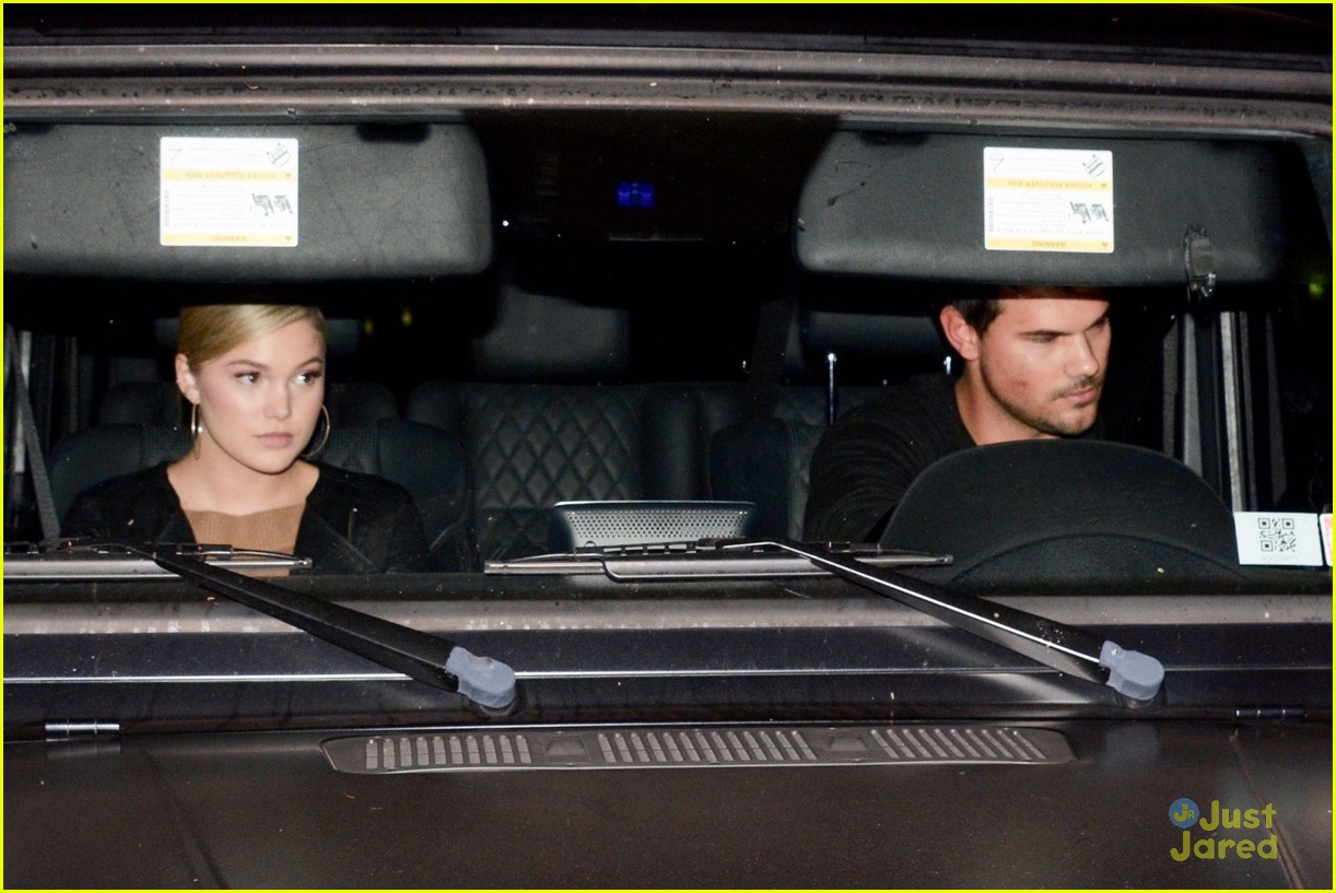 Taylor Lautner & Olivia Holt Attend Church Service Together in LA