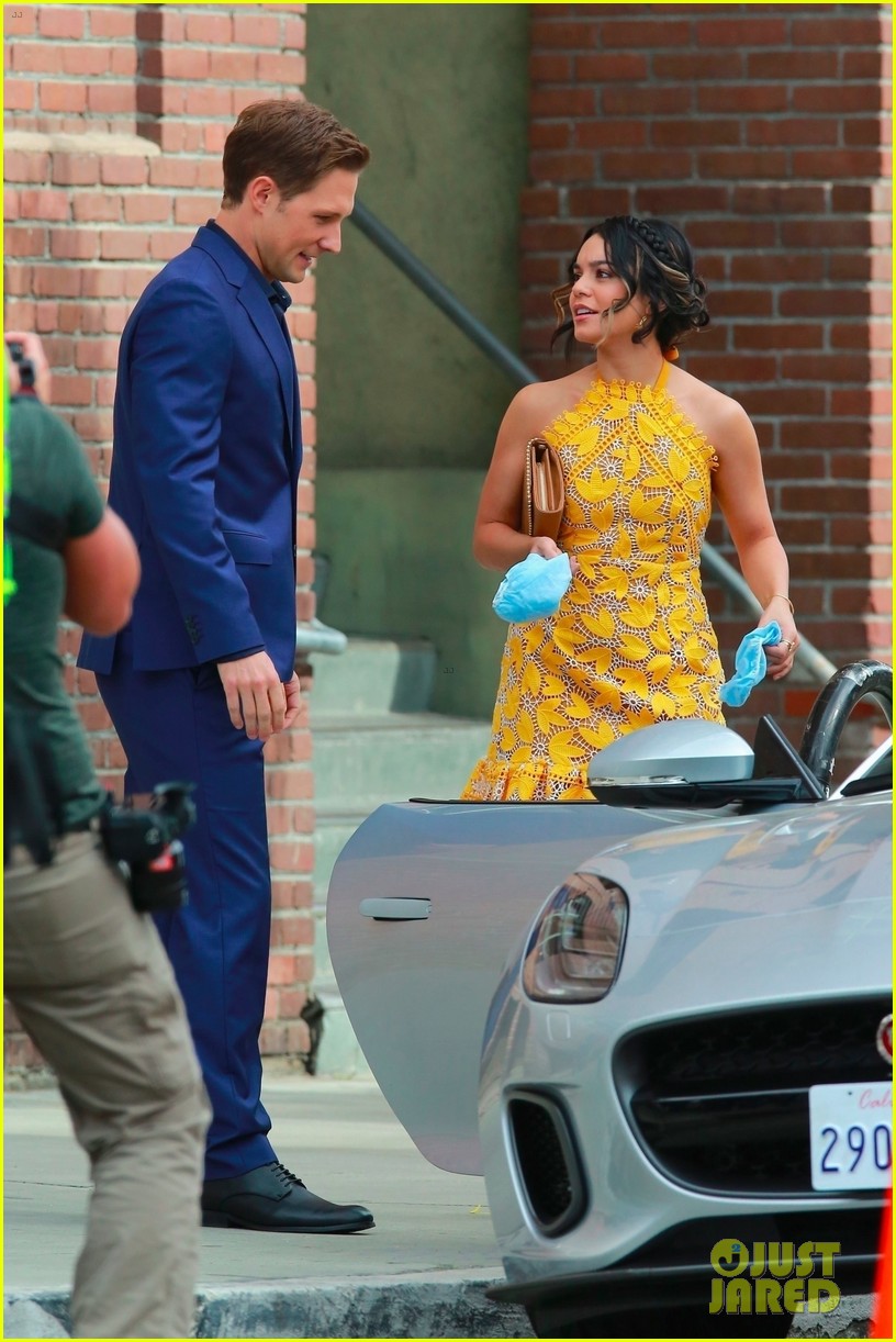 Full Sized Photo of vanessa hudgens gets to work on second movie in a