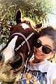 sarah hyland wells adams horseback riding date 07