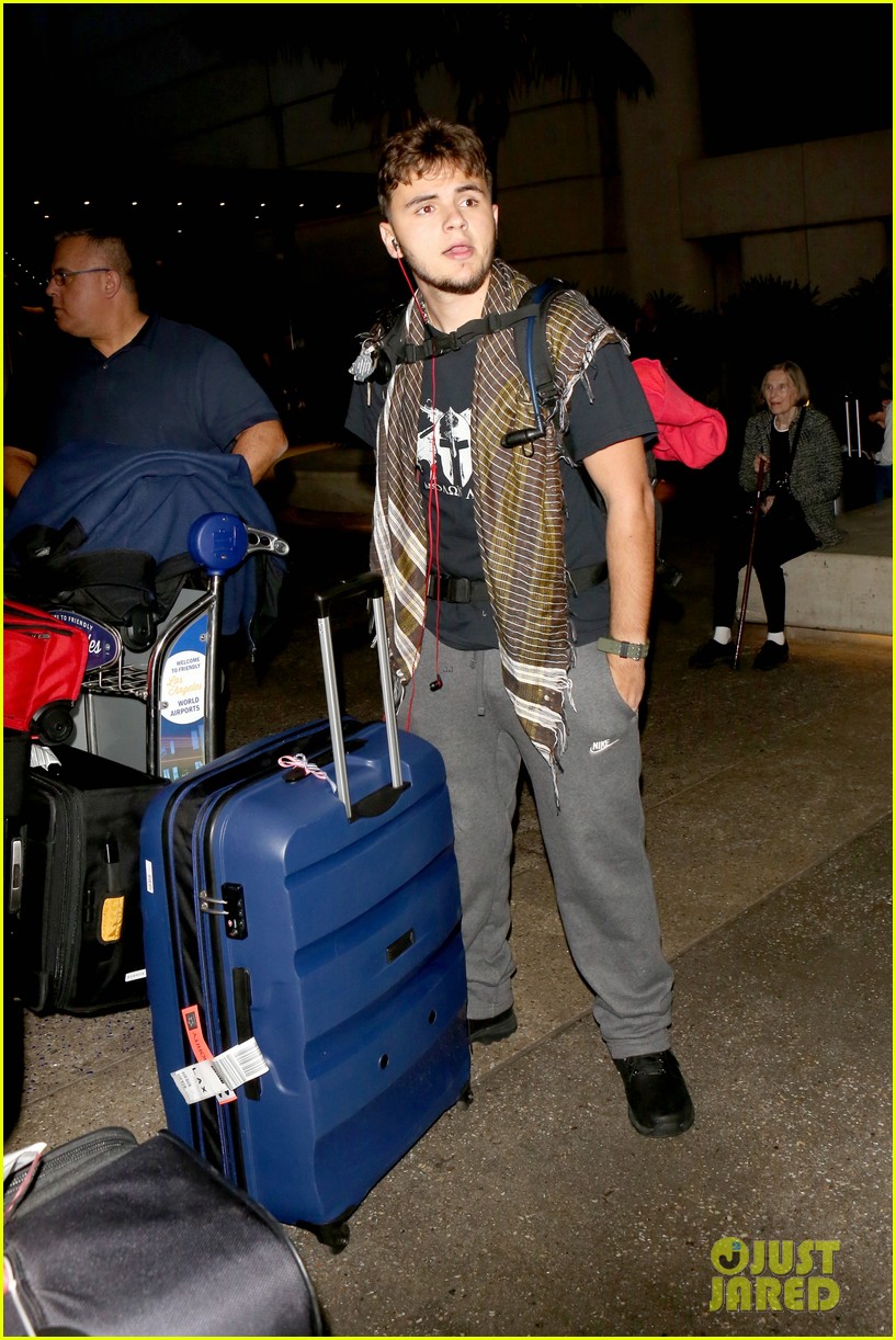 Full Sized Photo Of Prince Jackson Arrives Back Home From Switzerland Weeks After Motorcycle