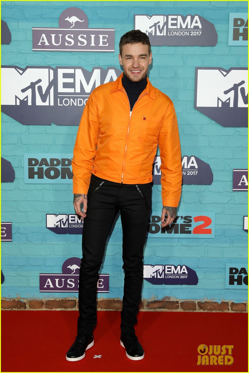 Liam Payne Poses on MTV EMAs 2017 Red Carpet! Photo 1122075 Photo