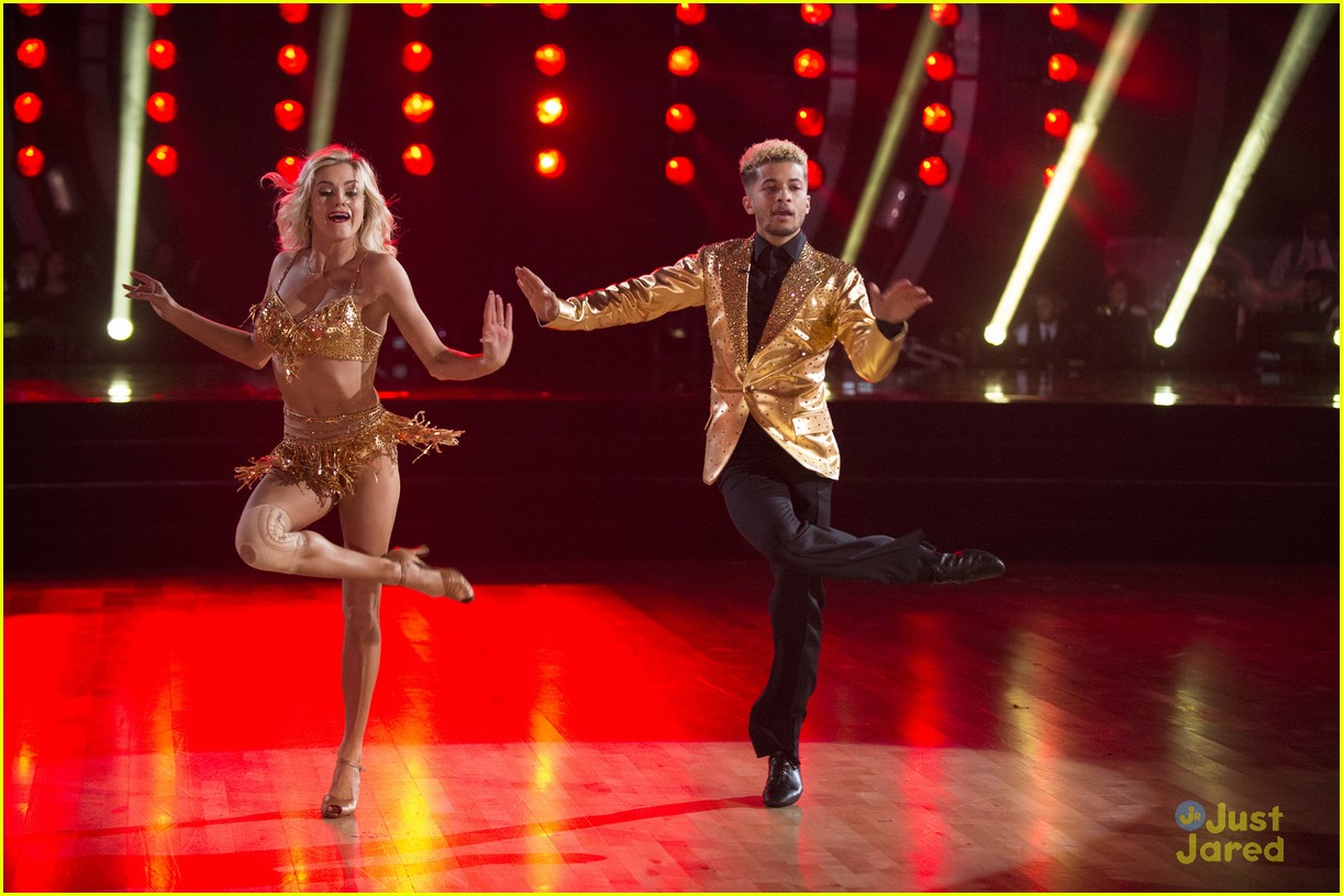 Lindsay Arnold Looks Back On All Jordan Fisher's Improvements Over DWTS ...