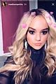 madison pettis goes blonde new look ig stories 04