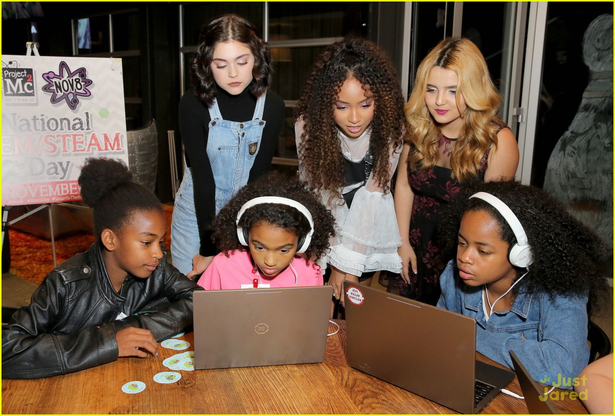 Full Sized Photo of project mc2 stars world steam day 05 | 'Project Mc² ...