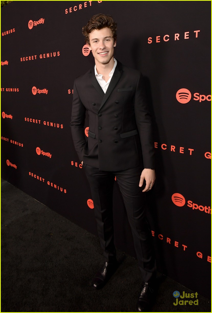 Shawn Mendes Celebrates & Performs at Spotify's Secret Genius Awards ...