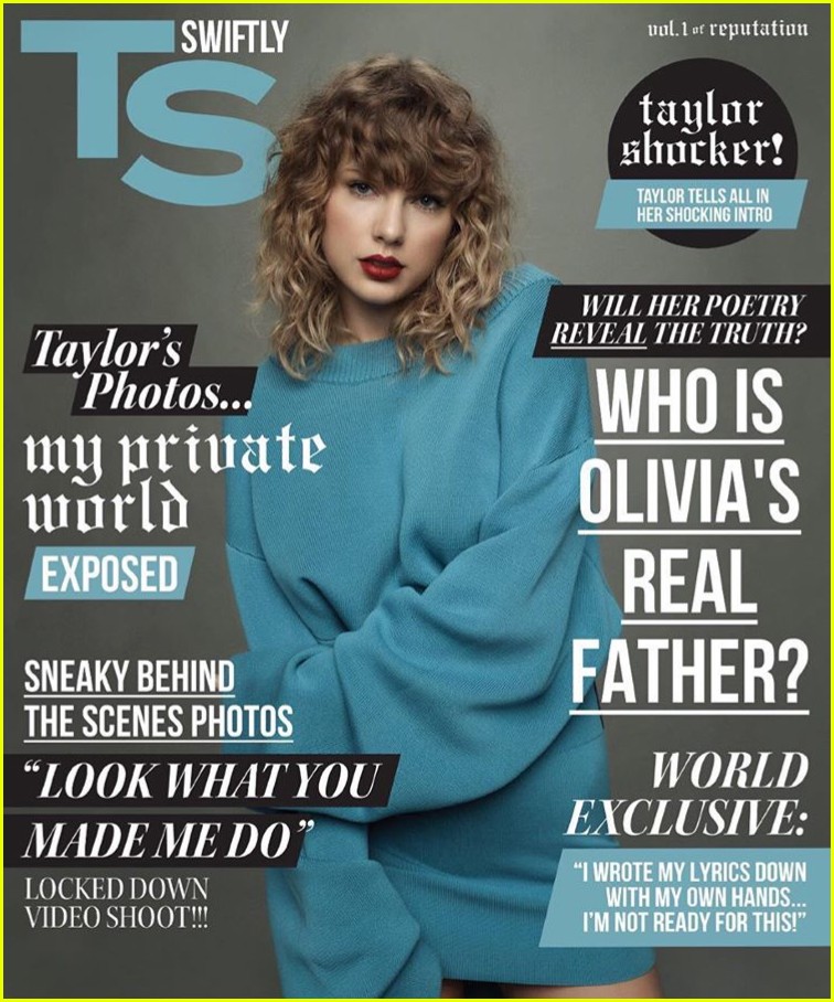 Taylor Swift's 'Reputation' Magazine Back Covers Feature Some