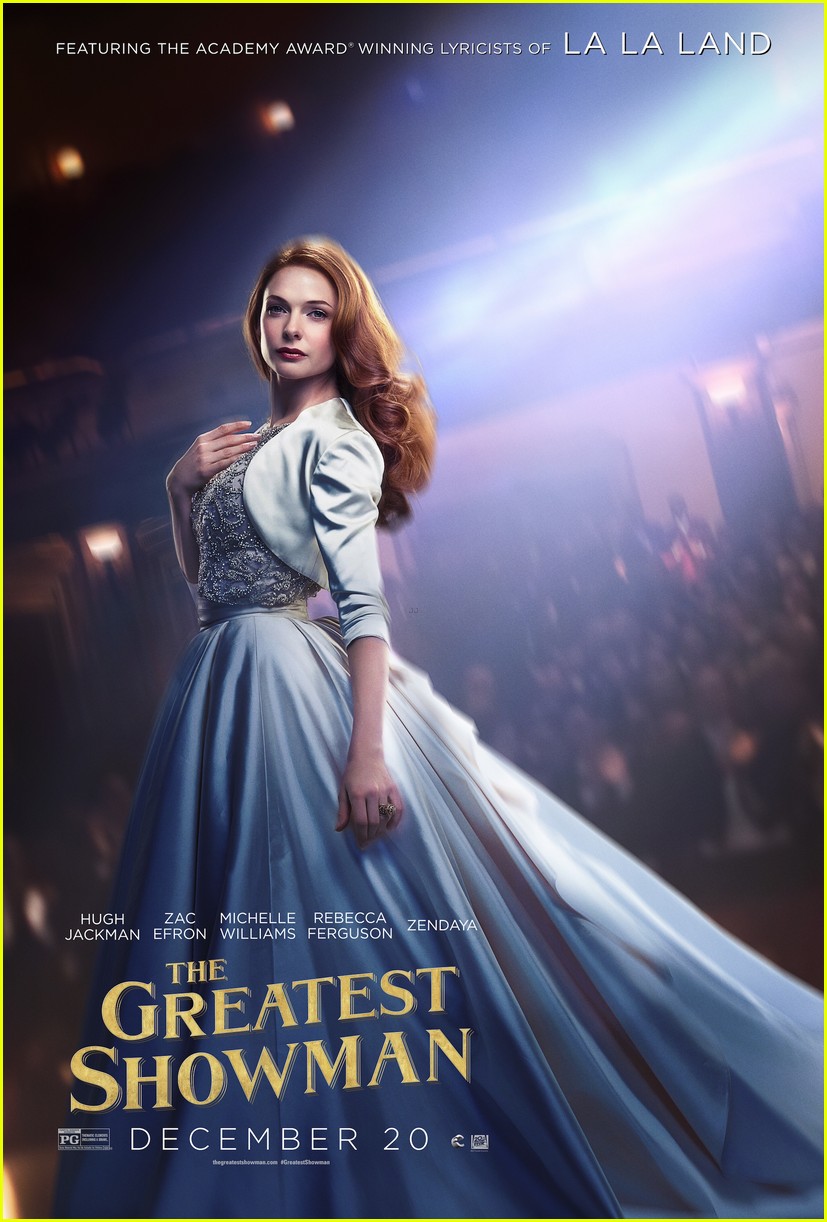 Zendaya & Zac Efron Fly Into The Air on New ' Greatest Showman' Poster