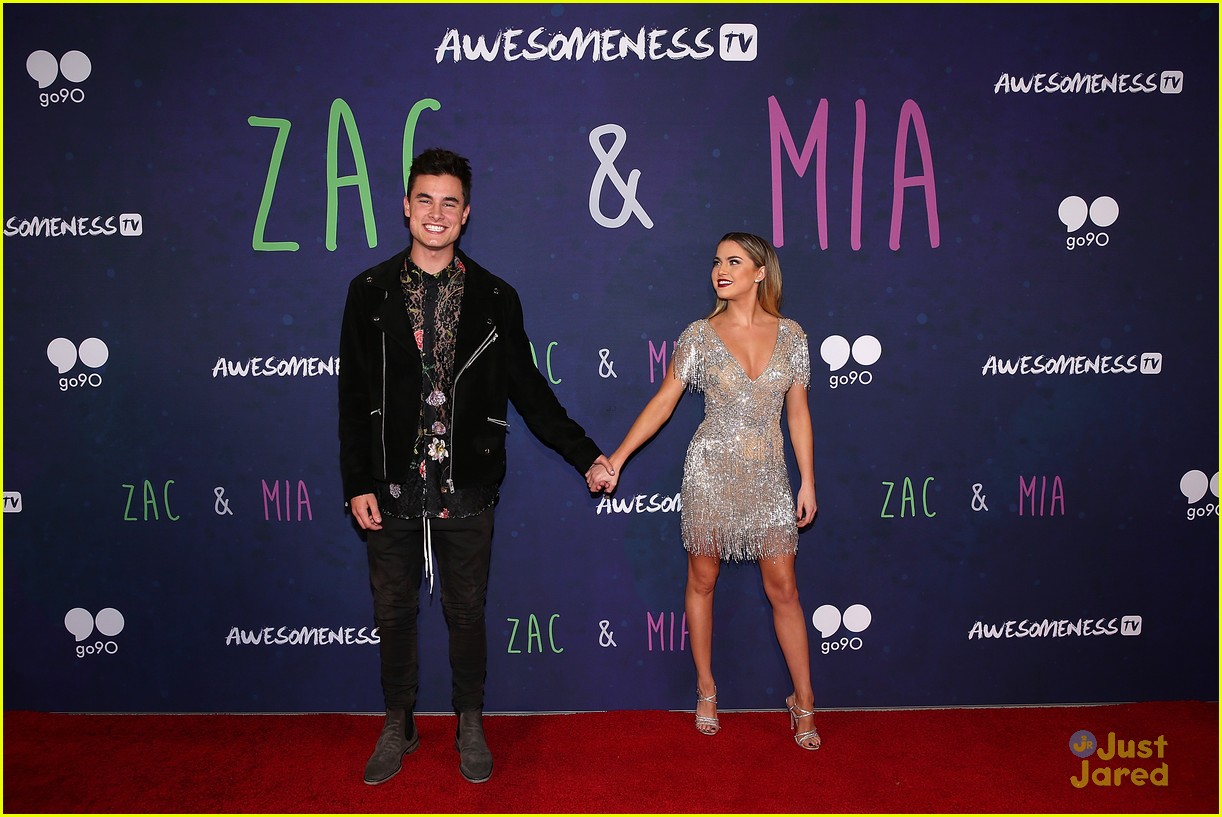 Kian Lawley & Anne Winters Host 'Zac & Mia' Premiere Event in LA