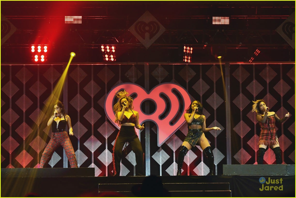 Full Sized Photo of fifth harmony miami jingle ball hug 14 Fifth