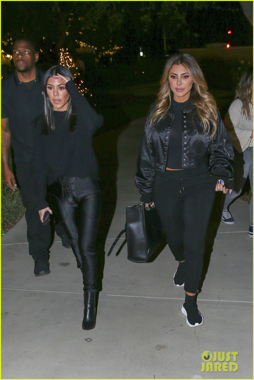 Kendall Jenner & Kourtney Kardashian Hit the Ice Skating Rink! | Photo