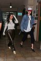 kourtney kardashian and kendall jenner match in denim while out in la 02