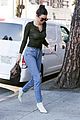 kourtney kardashian and kendall jenner match in denim while out in la 03