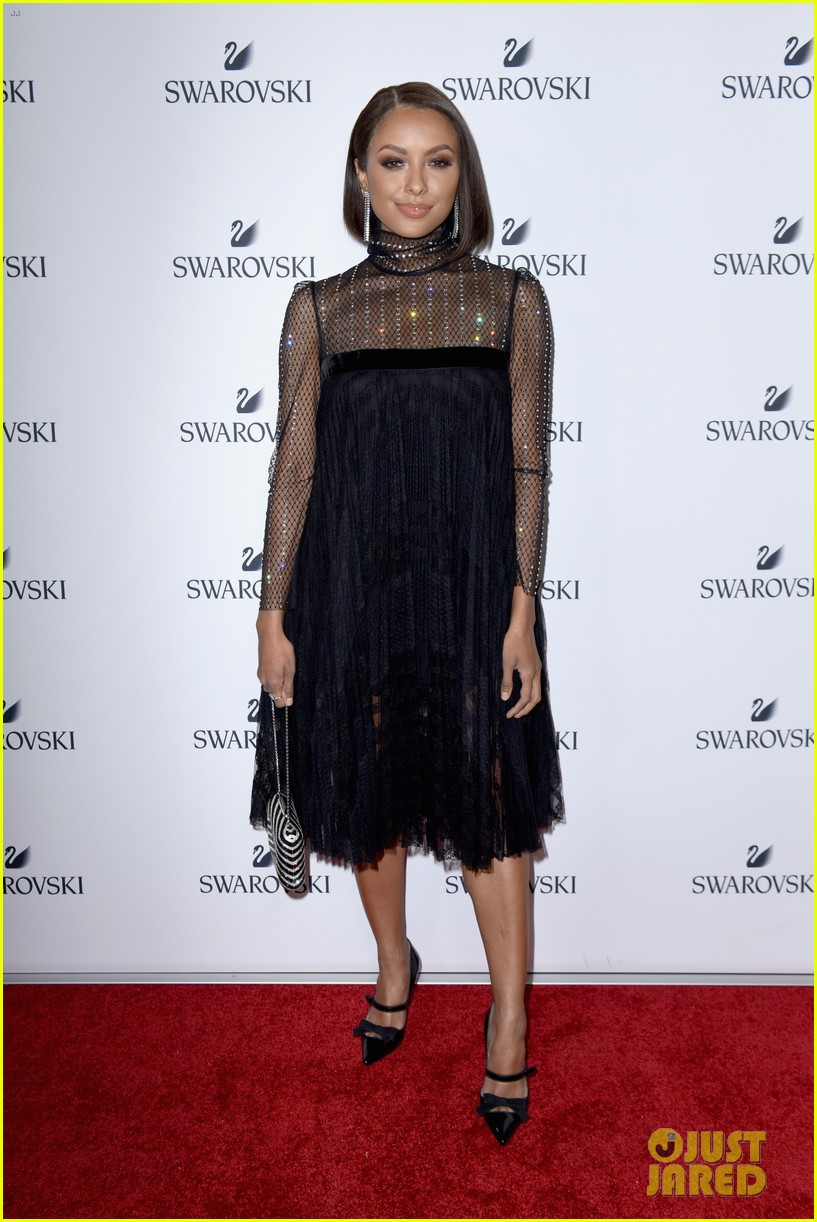 Kat Graham Celebrates Swarovski Holiday Collection Photo 1127504