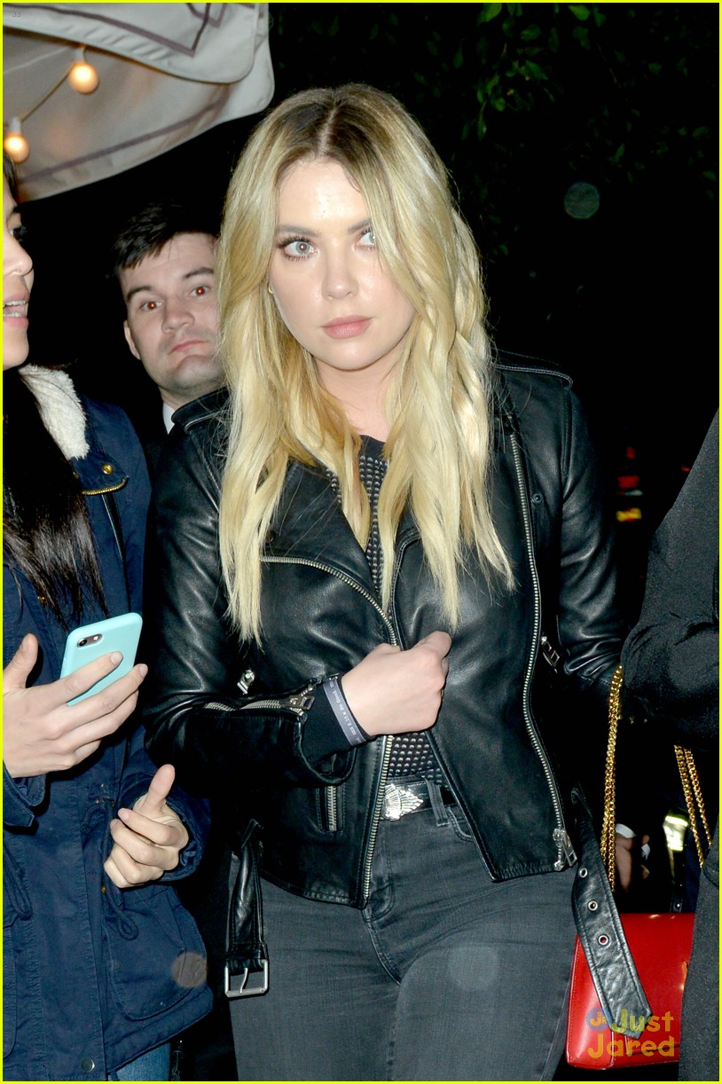Ashley Benson Steps Out For W Magazine's Golden Globes Celebration