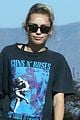 miley cyrus takes her dog for a hike in studio city 04