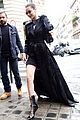 bella hadid channels the matrix while stepping out in paris 18