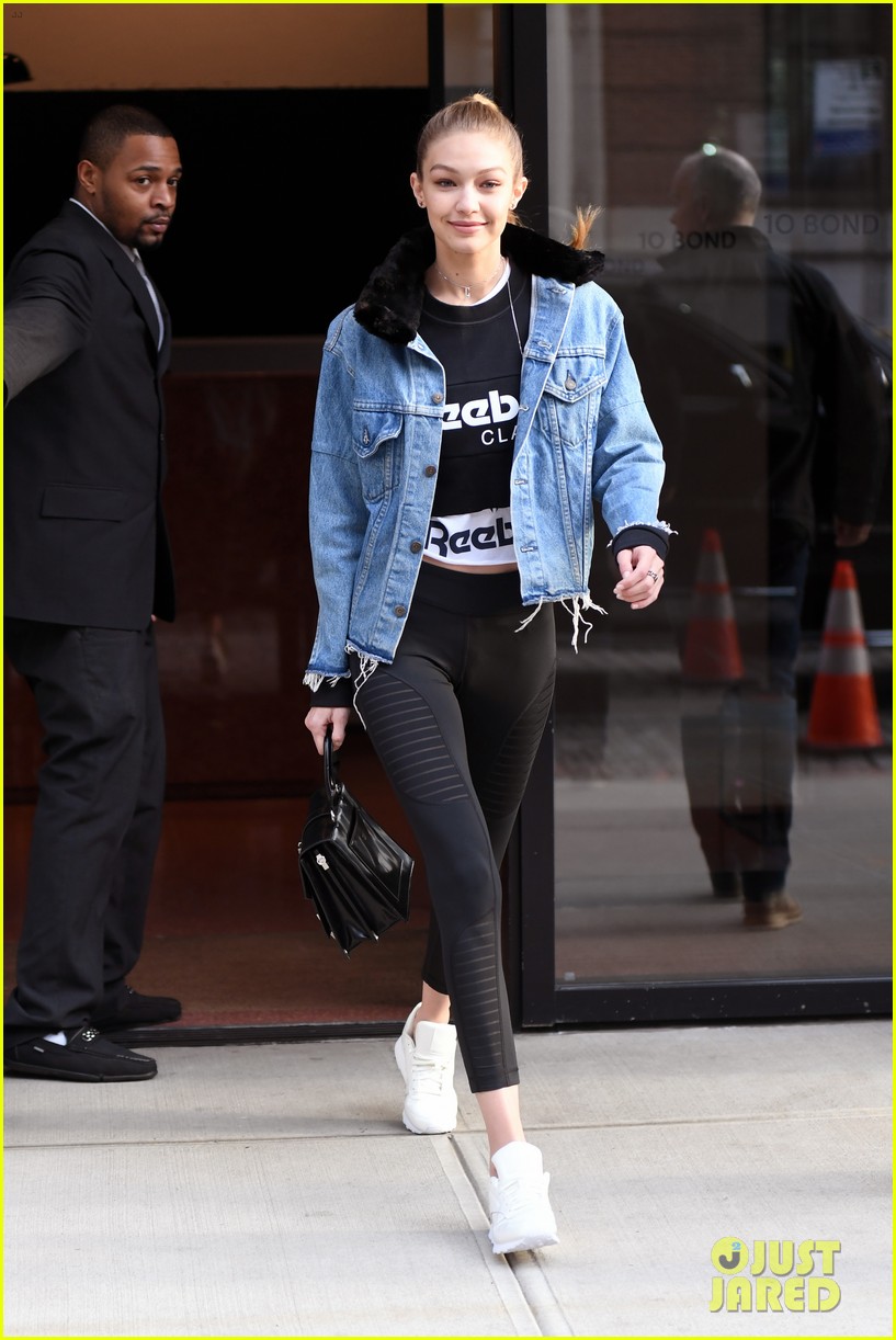 Gigi & Bella Hadid Are All Smiles While Kicking Off Their Weekend