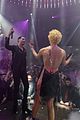 halsey g eazy share midnight kiss during nye performance in vegas 13