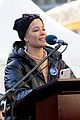 halsey shares powerful poem at womens march 2018 in nyc 06