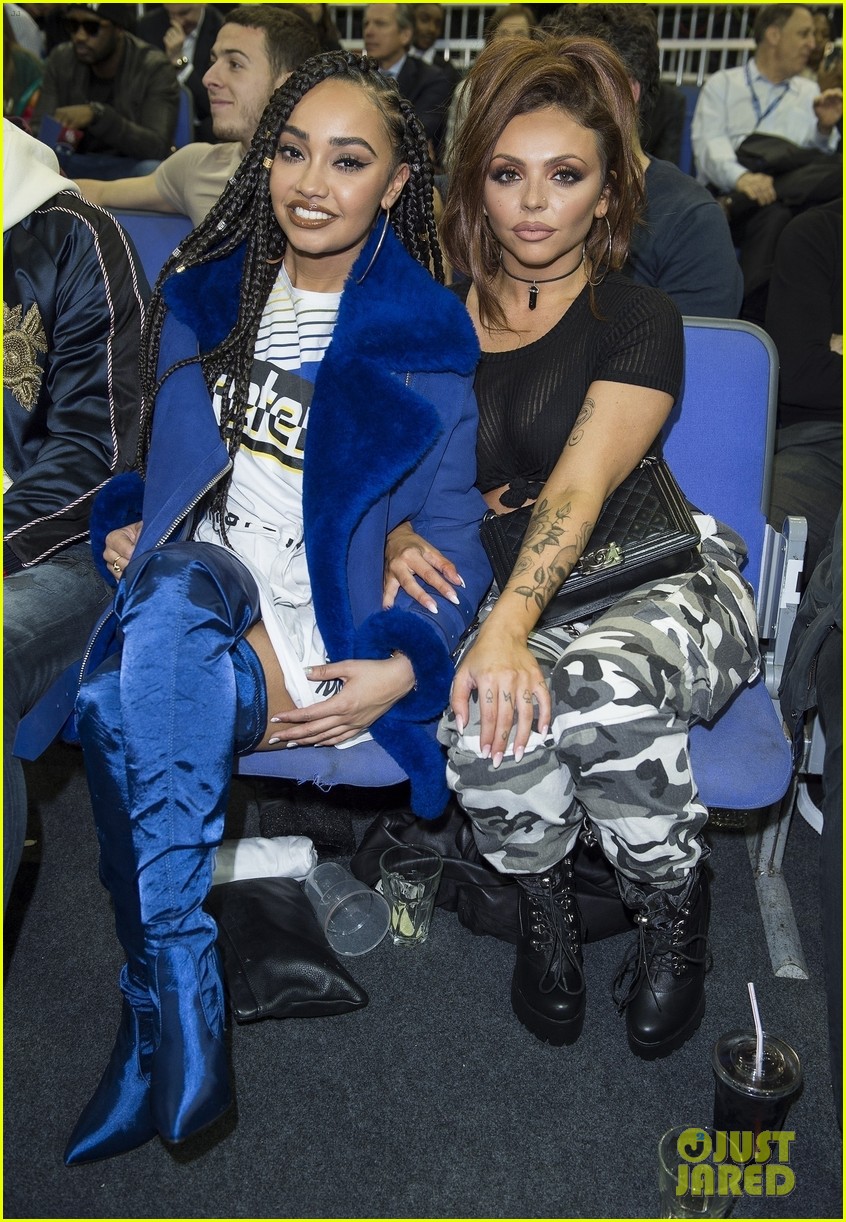 Little Mix's Jesy Nelson & Leigh-Anne Pinnock Attend NBA London Game ...