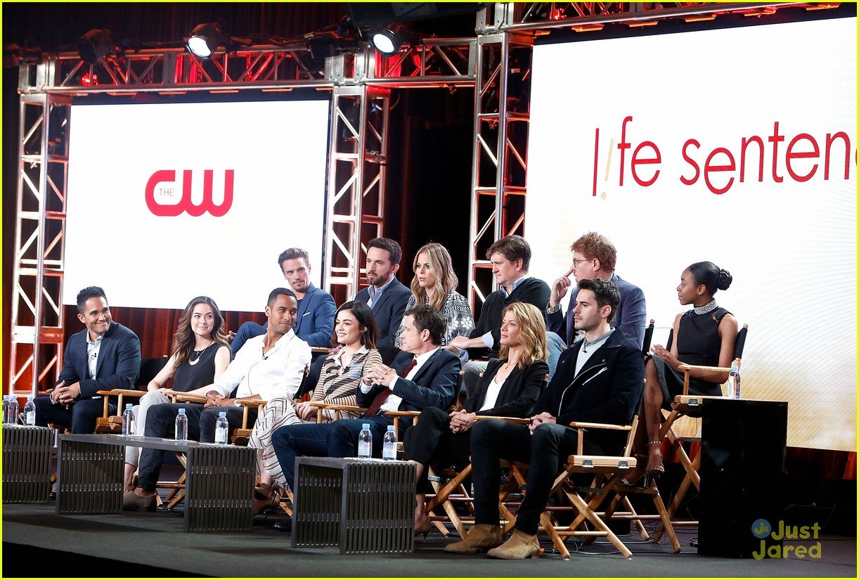Full Sized Photo of lucy hale life sentence tca panel back vancouver 07