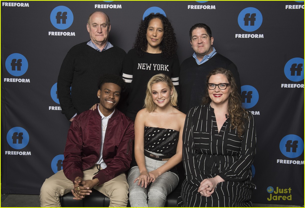 Full Sized Photo of olivia holt aubrey joseph cloak dagger new sneak