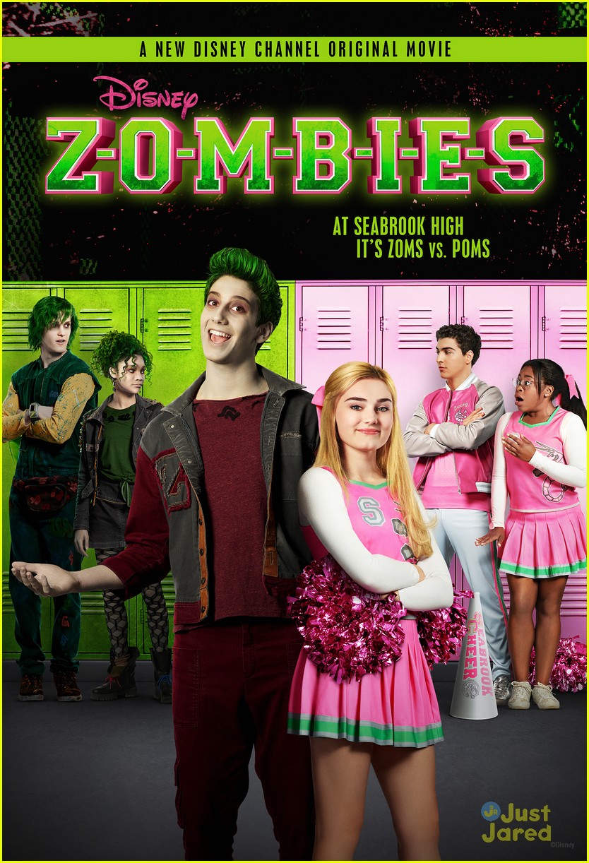 Meg Donnelly Milo Manheim S New DCOM Zombies Gets Cool Bright New   Zombies Official Poster Premiere Date Trailer 01 