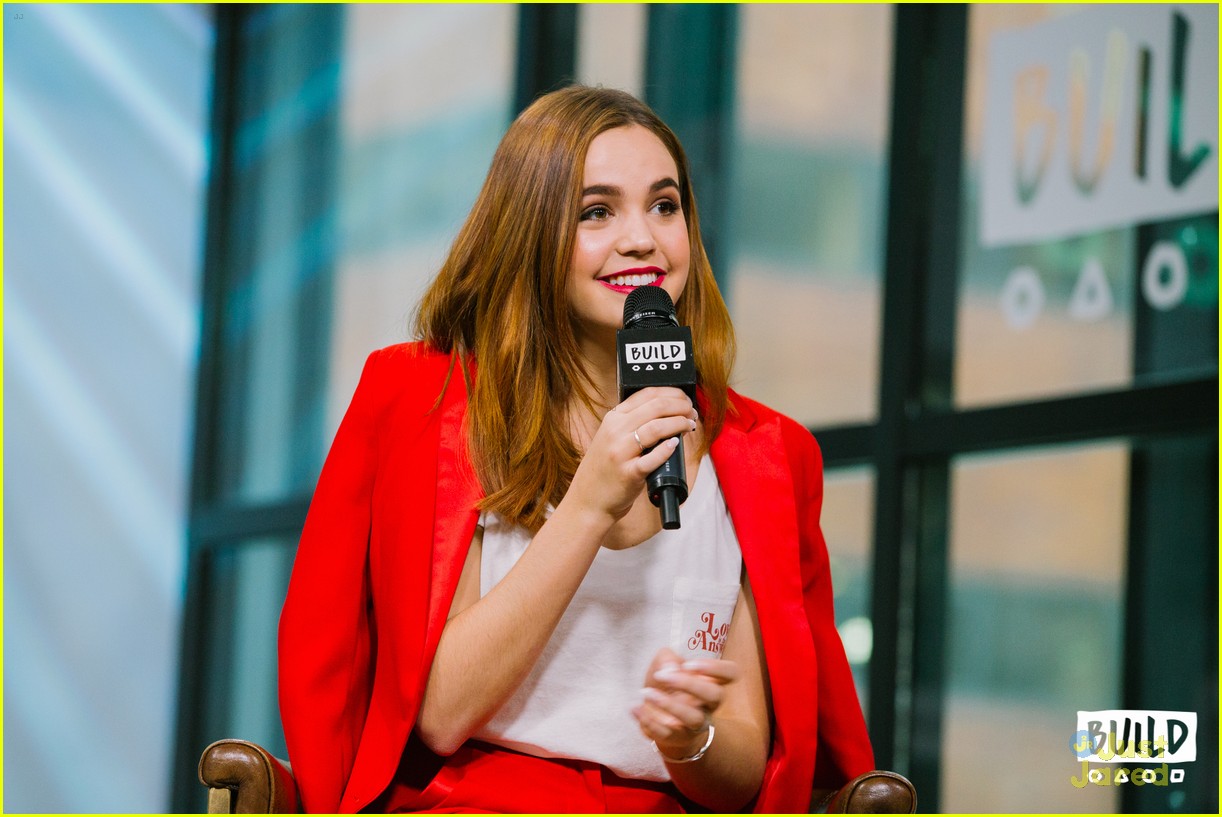 Full Sized Photo of bailee madison build trl losing brave promo 03