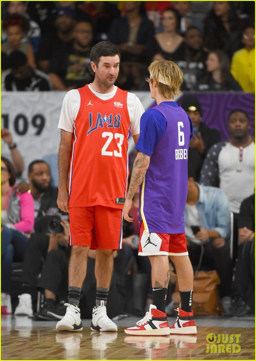 Full Sized Photo of justin bieber nba all star celebrity game 37
