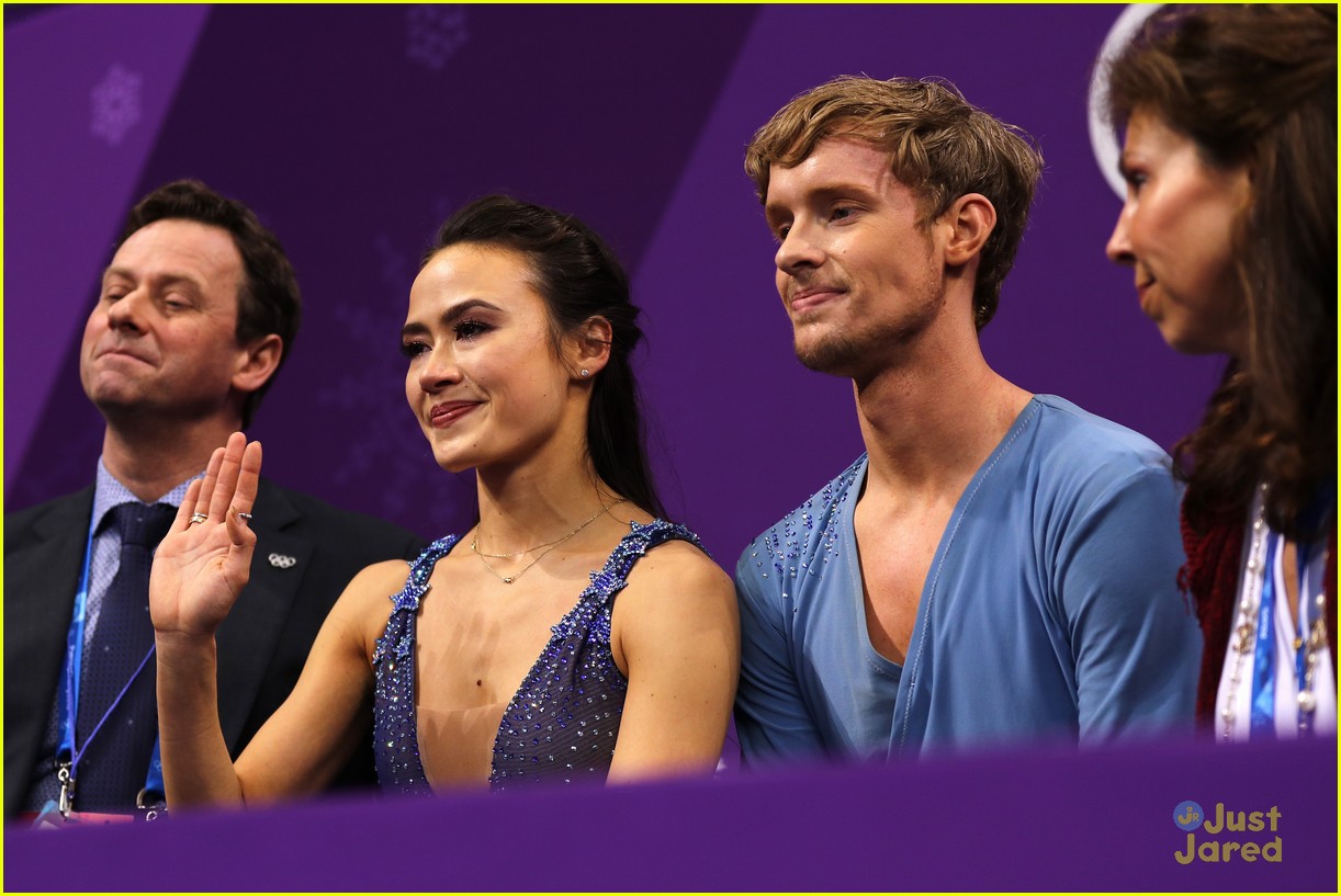 Olympic Ice Dancers Madison Chock & Evan Bates React To Their Fall 'We
