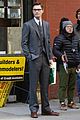 ansel elgort suits up on set of the goldfinch in nyc 05