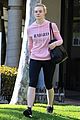 elle fanning wraps up a morning workout in studio city 02