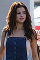 selena gomez stuns in denim overalls while out to lunch 08