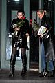 bella hadid gives roses to the paparazzi on valentines day 03
