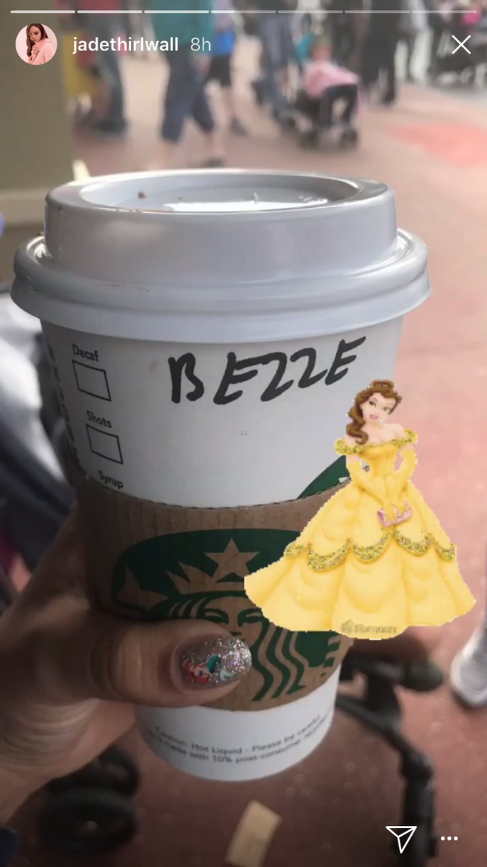 jade thirlwall disney princess starbucks 03