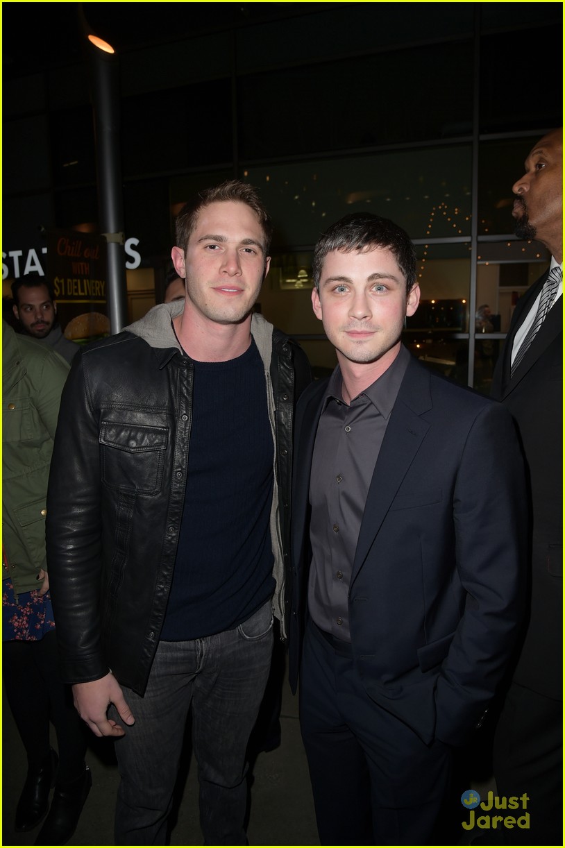 logan lerman blake jenner sidney hall premiere 03