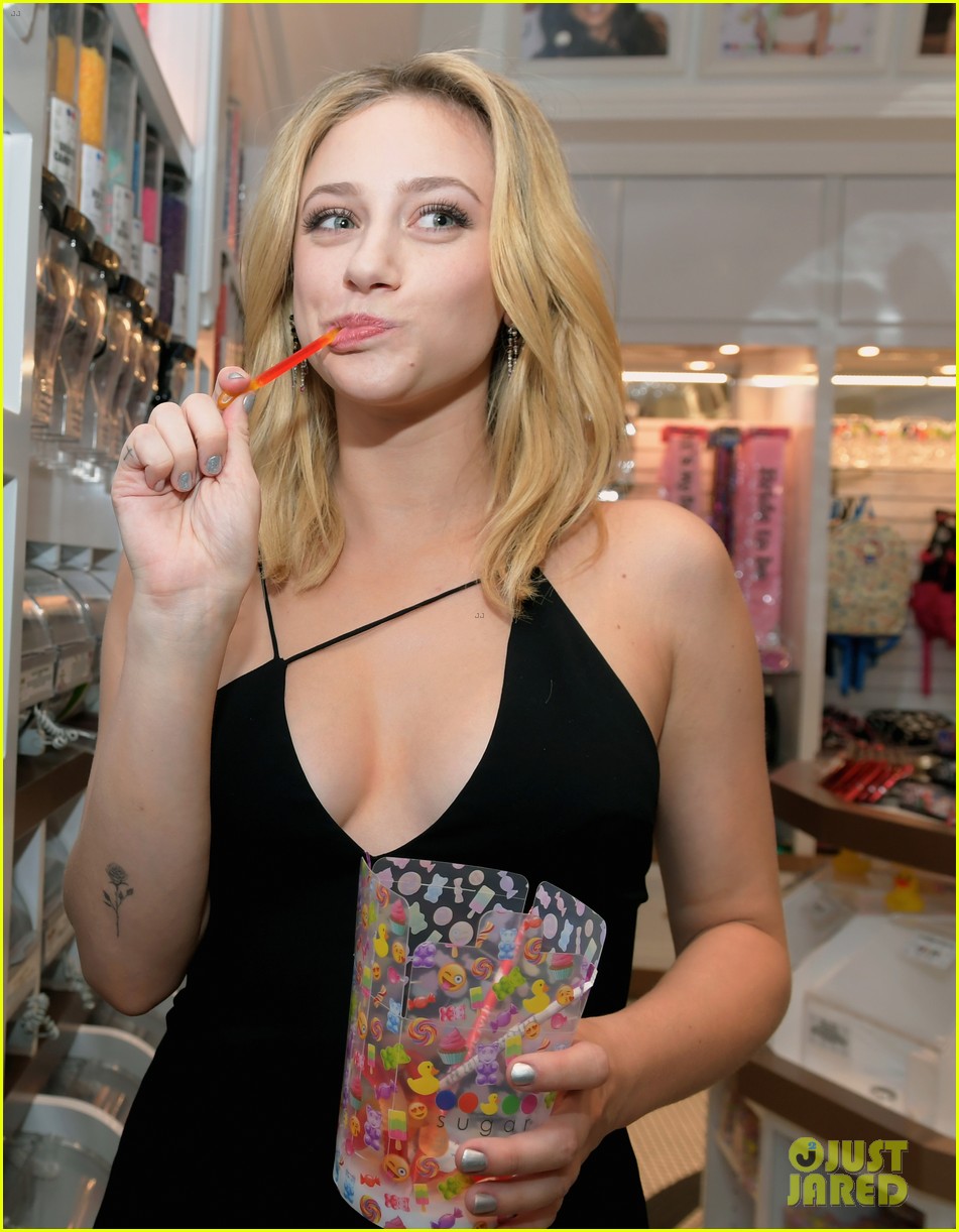 Lili Reinhart Celebrates Her Ocean Drive Cover With Some Sweet Treats Photo 1139191 Photo 