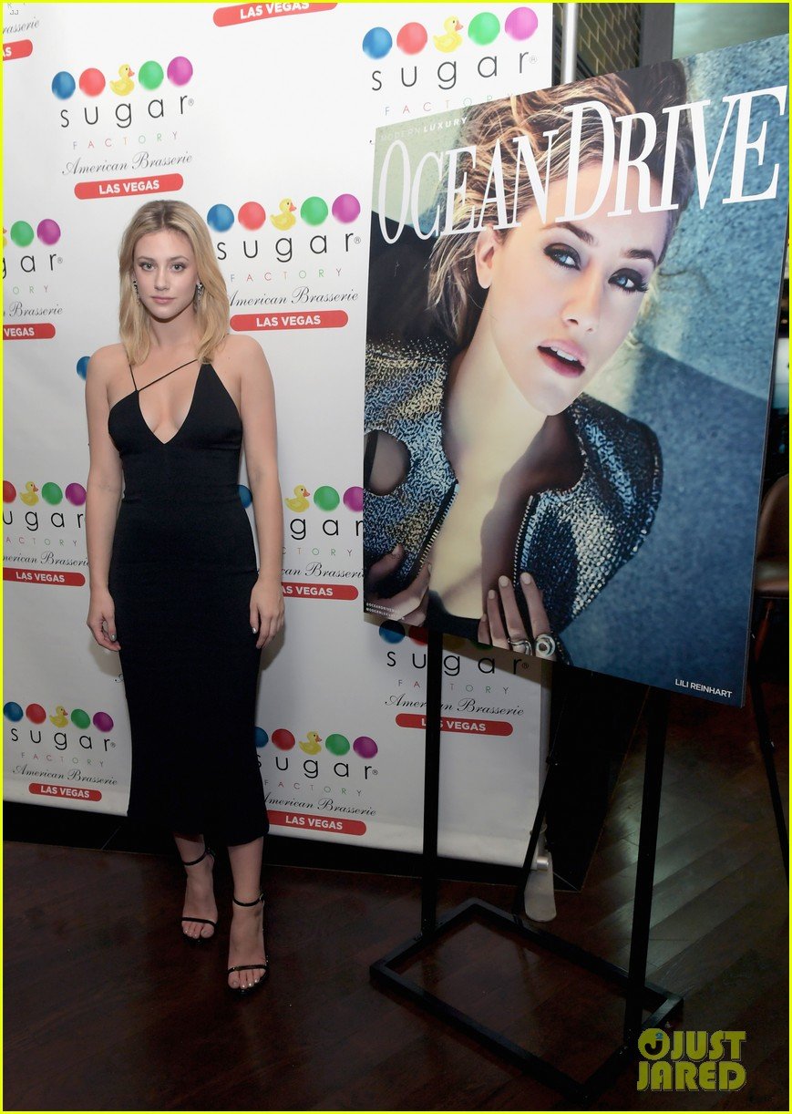 Full Sized Photo of lili reinhart celebrates ocean drive cover 06