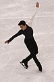 nathan chen support fans teammates after short olympics 04