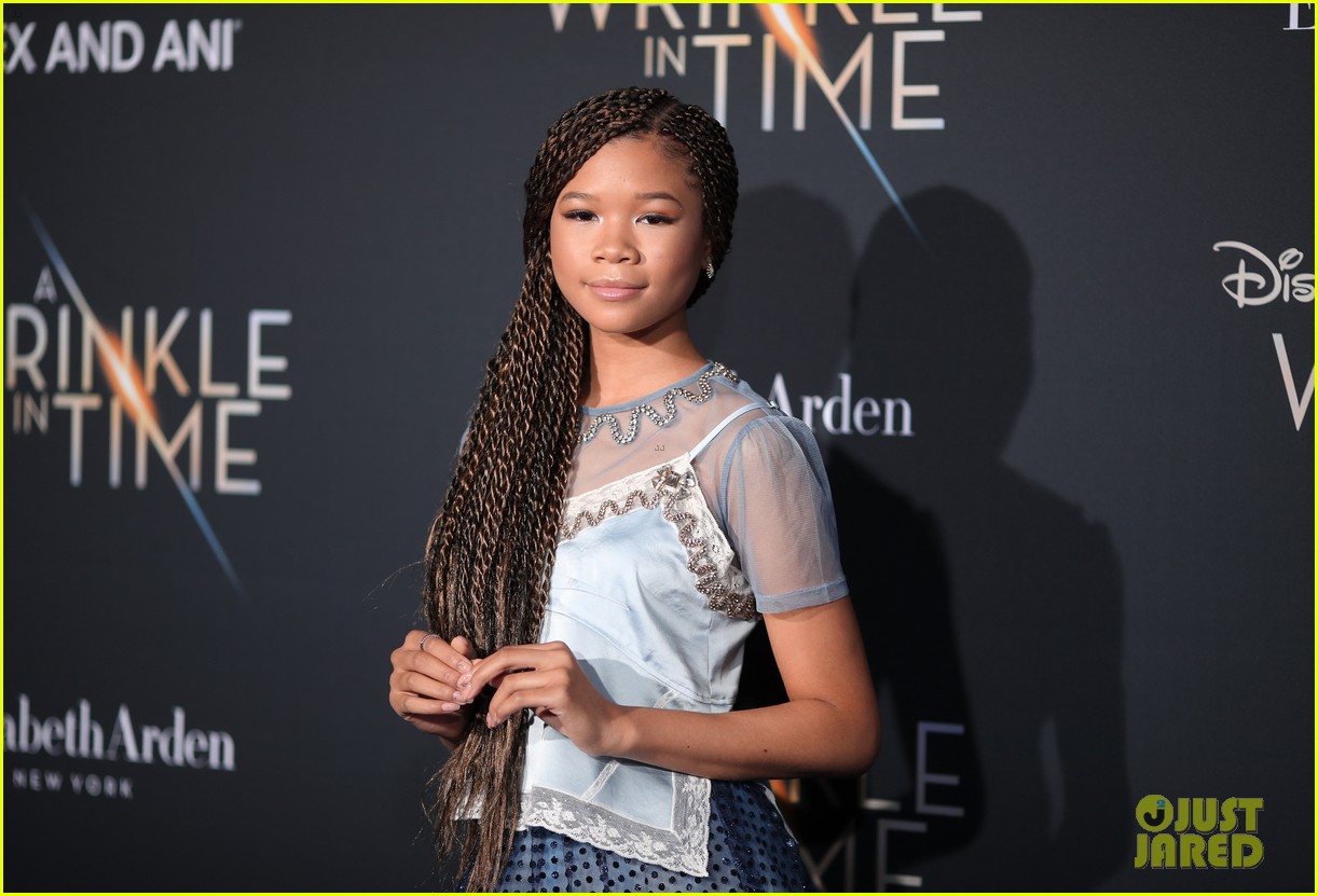 Full Sized Photo Of Storm Reid Rowan Blanchard And Levi Miller Rock Magical Looks At A Wrinkle 6787