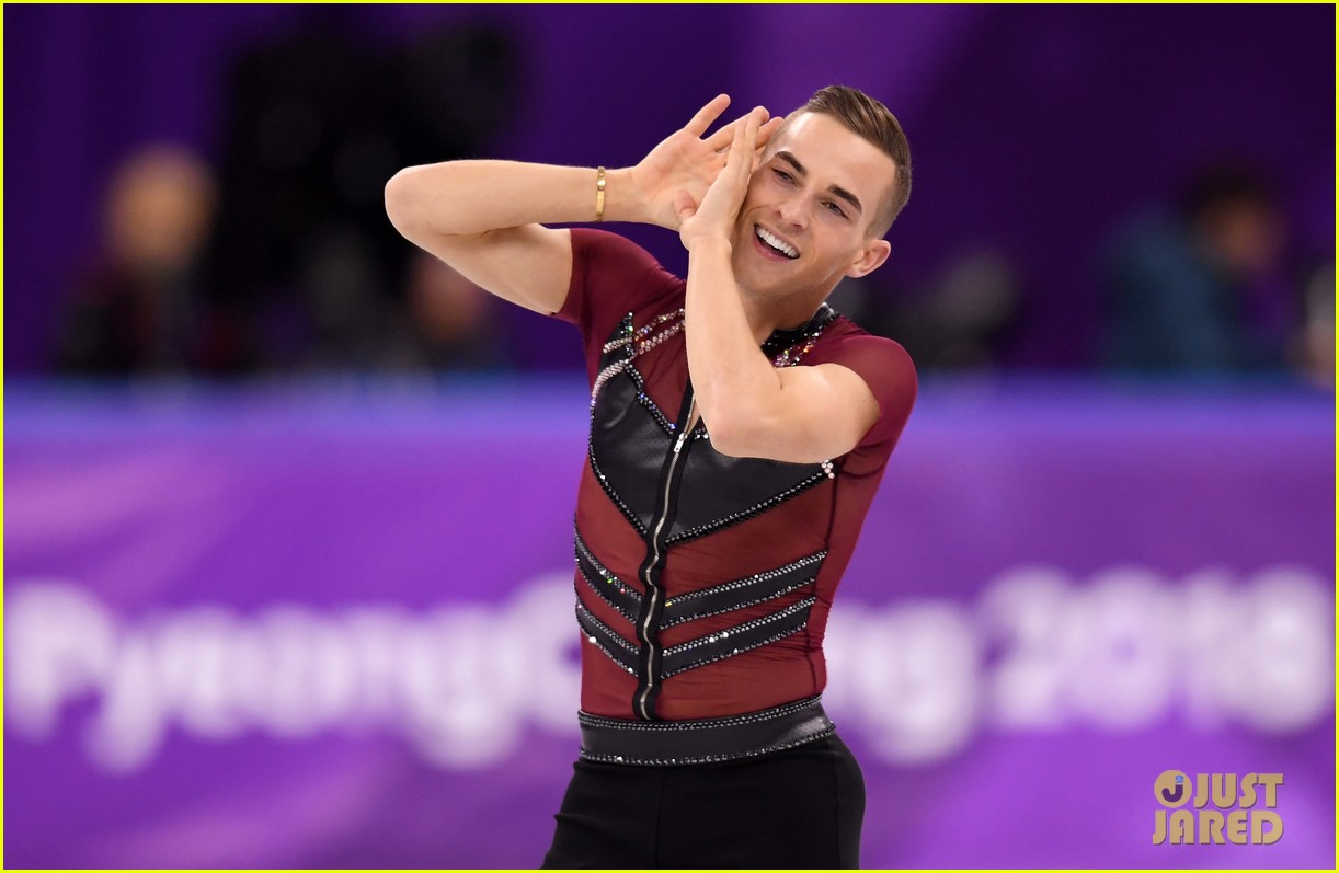 Adam Rippon Wows Us with His Olympics Short Program Watch Now