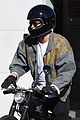 cody simpson takes his motorcycle for a spin around la 18
