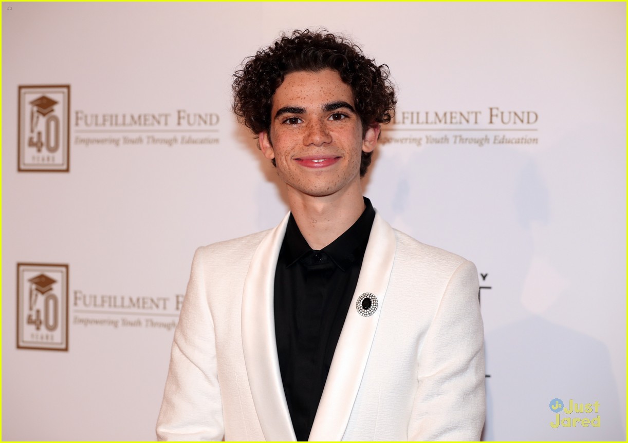 Full Sized Photo of cameron boyce meg donnelly joshua rush fulfillment