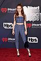 madelaine petsch gets a kiss from travis mills at iheart radio music awards 08