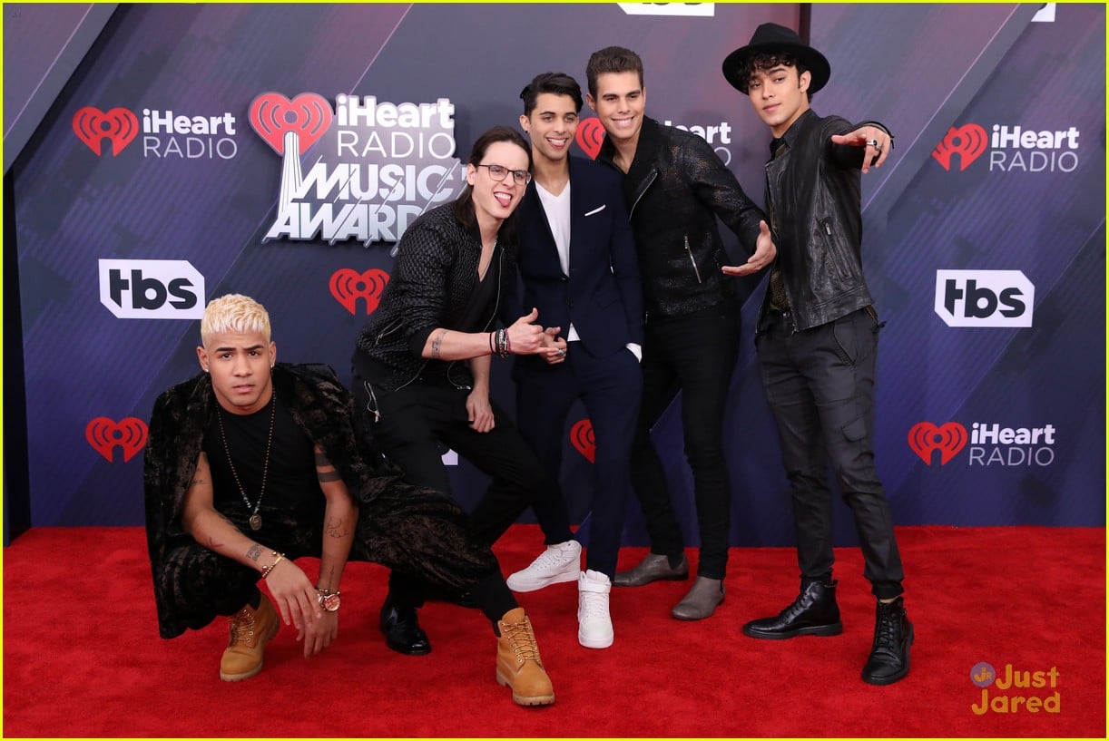prettymuch cnco iheart awards red carpet 01