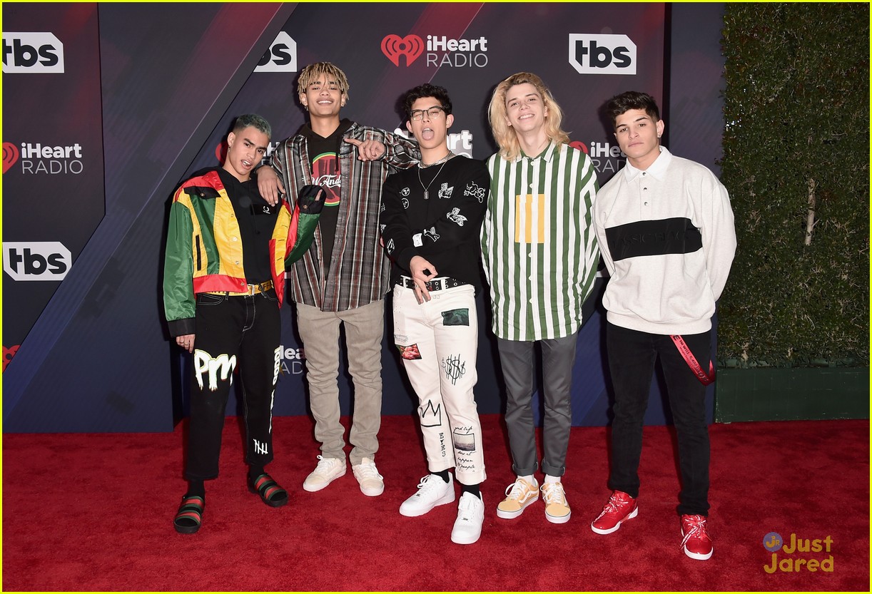 prettymuch cnco iheart awards red carpet 02