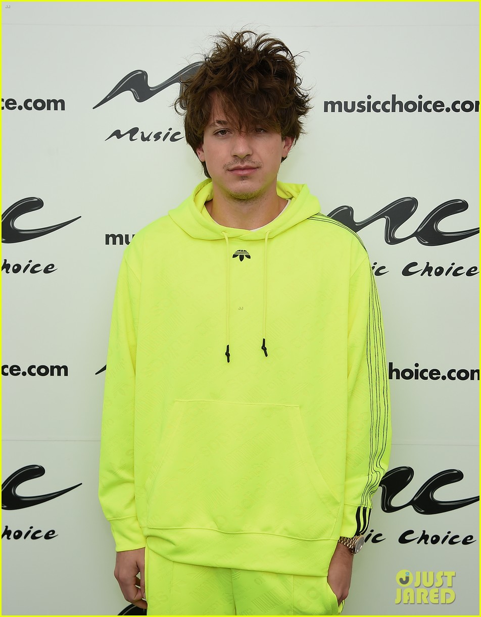 Charlie Puth Wears a Full Neon Outfit at Music Choice: Photo 1147671 | Charlie  Puth Pictures | Just Jared Jr.